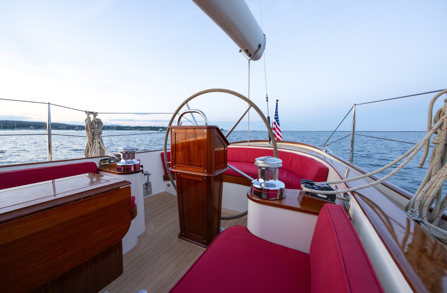 reupholstering a boat